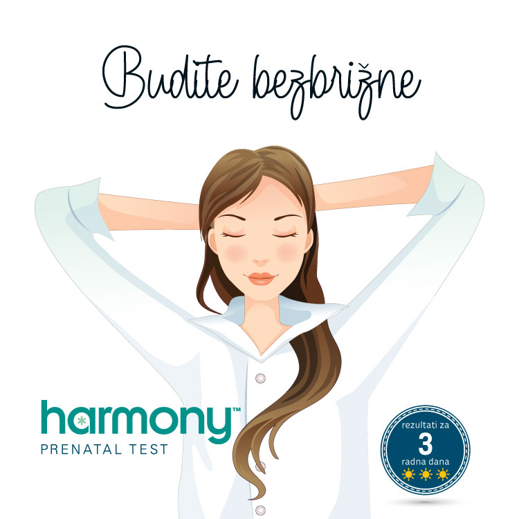 Uz HARMONY Prenatalni Test - Jastuk za trudnice na Poklon