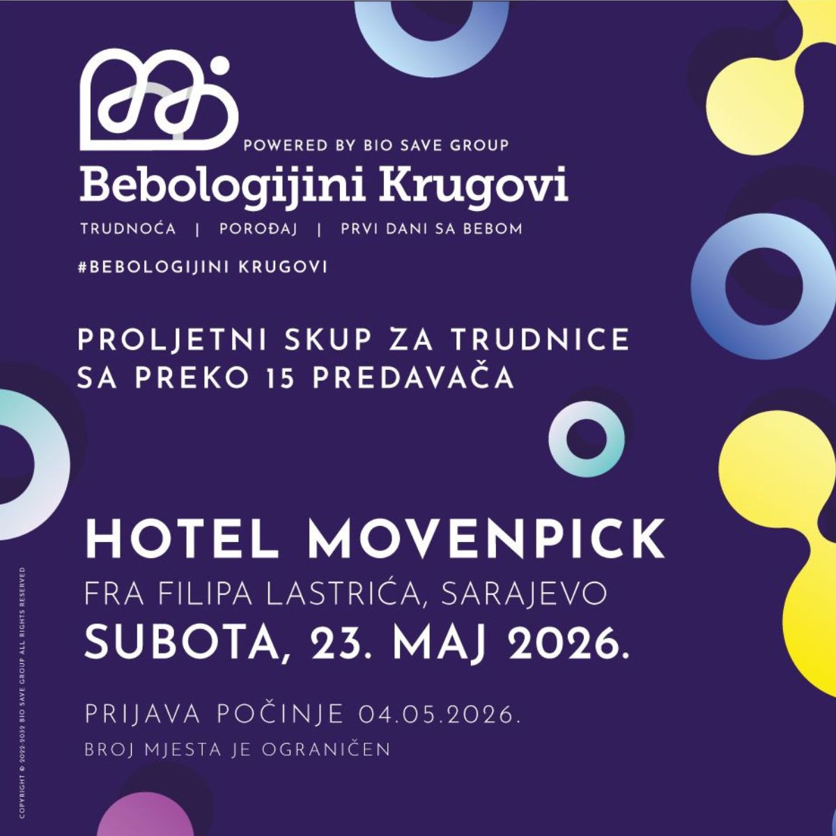 Prijava na Bebologijine krugove u Sarajevu
